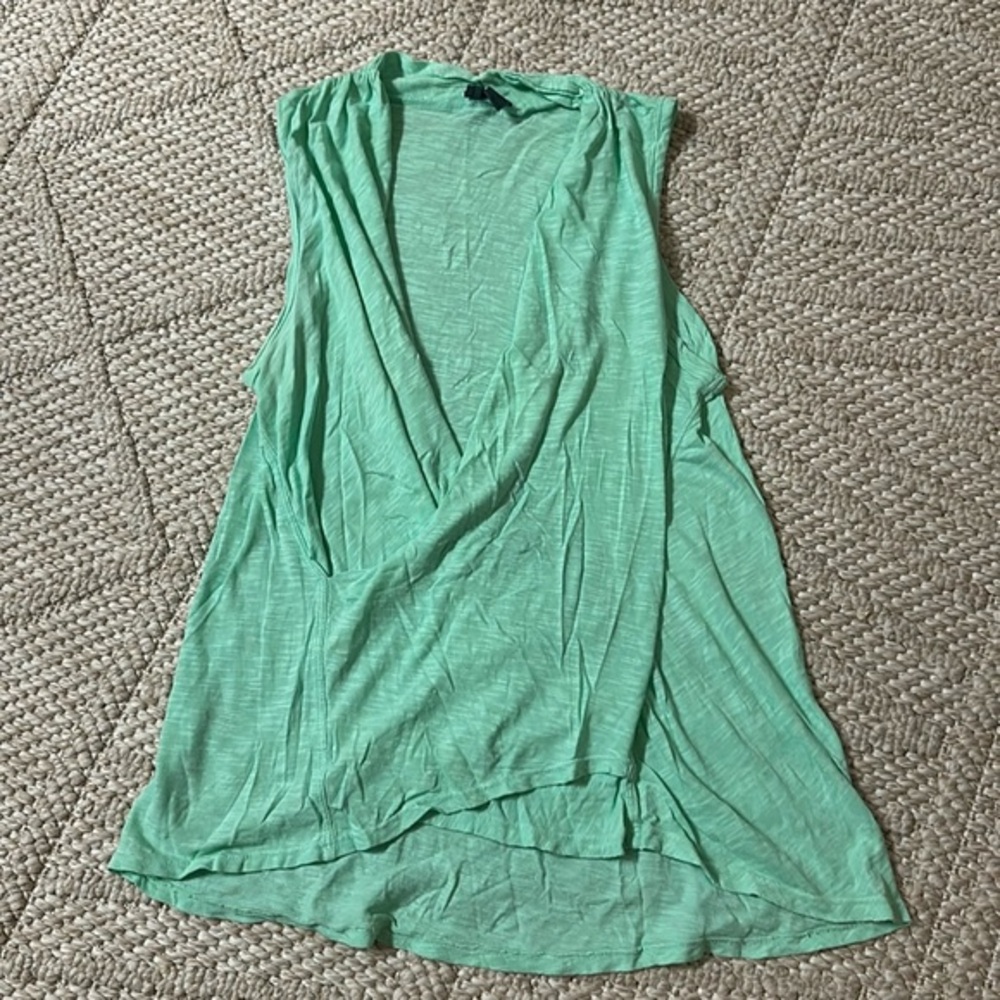 Deep V top from Anthropologie